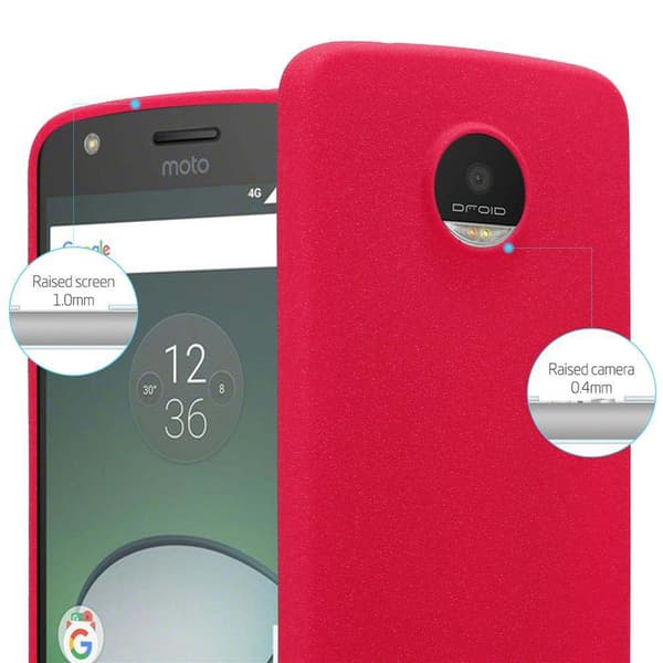 Motorola MOTO Z PLAY Skal Fodral Mobilskydd av flexibelt TPU-silikon