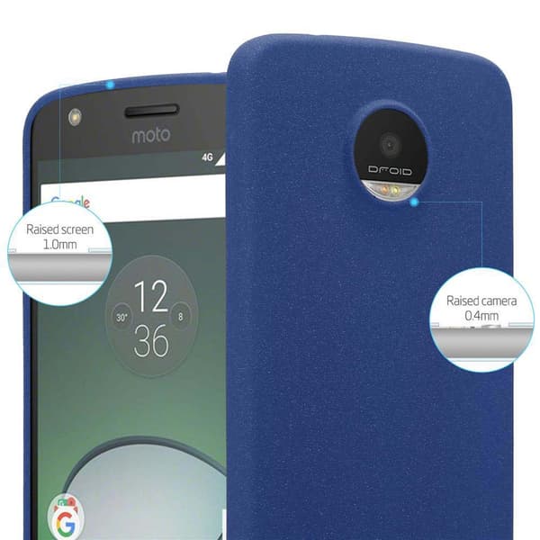 Motorola MOTO Z PLAY Skal Fodral Mobilskydd av flexibelt TPU-silikon