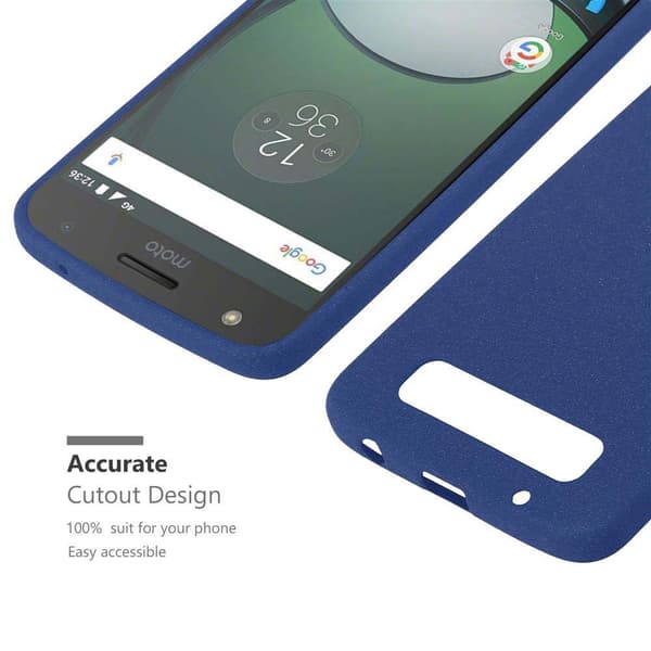 Motorola MOTO Z PLAY Skal Fodral Mobilskydd av flexibelt TPU-silikon