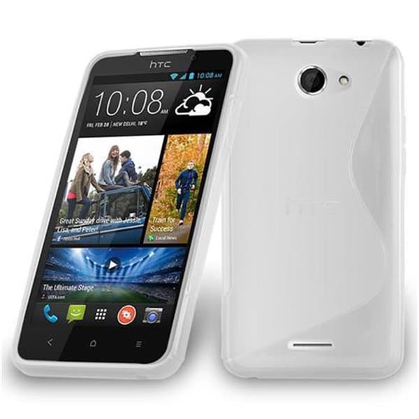 HTC Desire 316 / 516 Skal Fodral Skal Mobilskydd av flexibelt TPU-silikon Case Cover