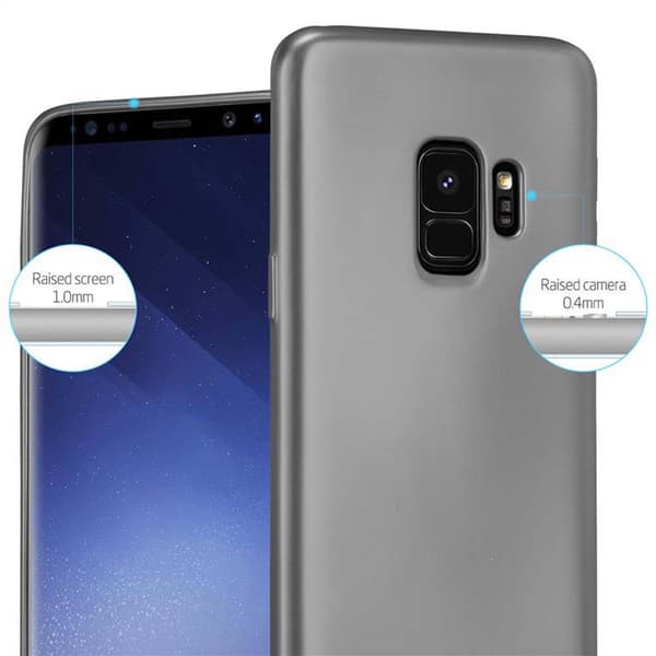 Deksel til Samsung Galaxy S9 Beskyttelsesdeksel laget av fleksibelt TPU-silikon