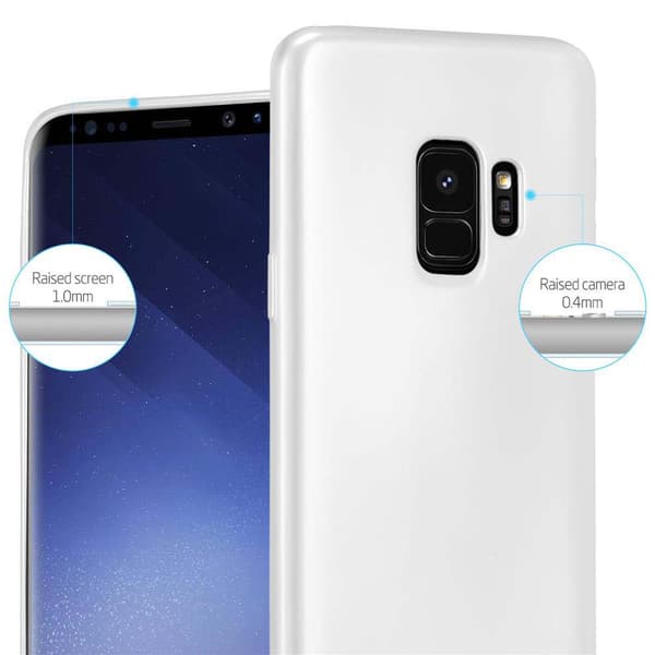 Deksel til Samsung Galaxy S9 Beskyttelsesdeksel laget av fleksibelt TPU-silikon
