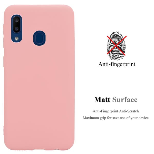 Samsung Galaxy A10e / A20e Skal Fodral Case Cover Mobilskydd av flexibelt TPU-silikon