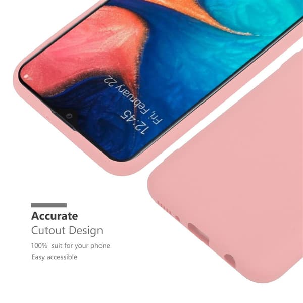 Samsung Galaxy A10e / A20e Skal Fodral Case Cover Mobilskydd av flexibelt TPU-silikon