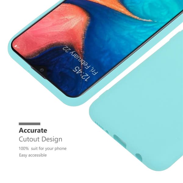 Samsung Galaxy A10e / A20e Skal Fodral Case Cover Mobilskydd av flexibelt TPU-silikon
