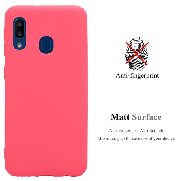 Samsung Galaxy A10e / A20e Skal Fodral Case Cover Mobilskydd av flexibelt TPU-silikon