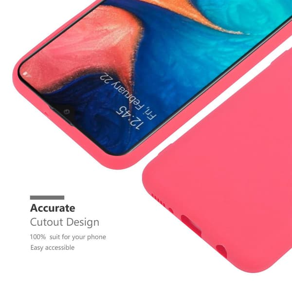 Samsung Galaxy A10e / A20e Skal Fodral Case Cover Mobilskydd av flexibelt TPU-silikon
