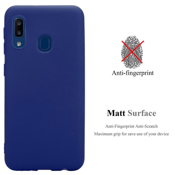 Samsung Galaxy A10e / A20e Skal Fodral Case Cover Mobilskydd av flexibelt TPU-silikon