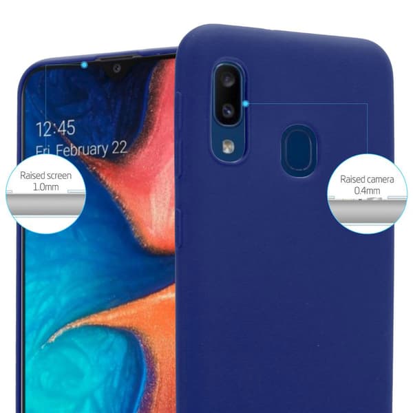 Samsung Galaxy A10e / A20e Skal Fodral Case Cover Mobilskydd av flexibelt TPU-silikon