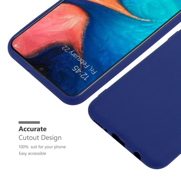 Samsung Galaxy A10e / A20e Skal Fodral Case Cover Mobilskydd av flexibelt TPU-silikon