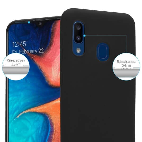 Samsung Galaxy A10e / A20e Skal Fodral Case Cover Mobilskydd av flexibelt TPU-silikon