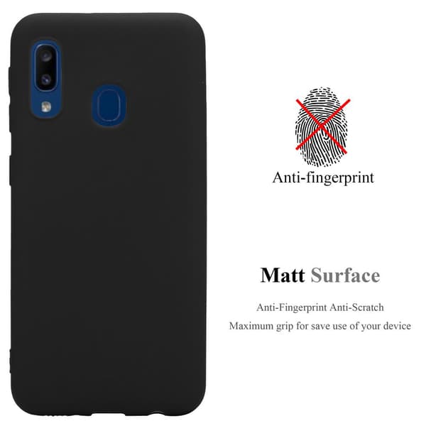 Samsung Galaxy A10e / A20e Skal Fodral Case Cover Mobilskydd av flexibelt TPU-silikon