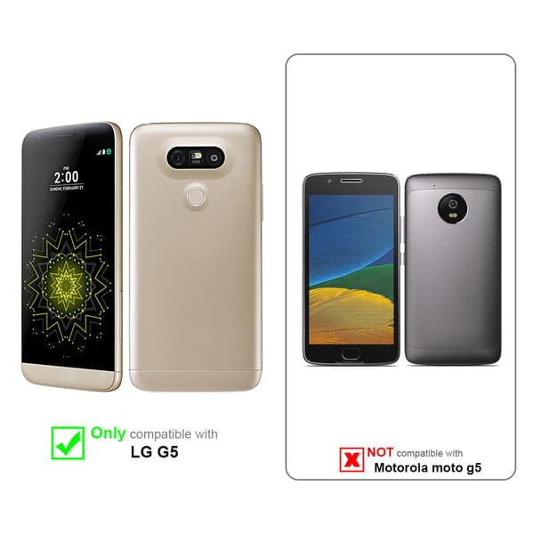 LG G5 Skal Fodral Mobilskydd av flexibelt TPU-silikon