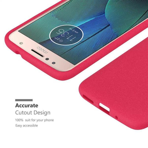 Motorola MOTO G5S PLUS Skal Fodral Mobilskydd av flexibelt TPU-silikon