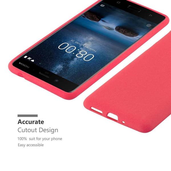 Nokia 8 2017 Skal Fodral Mobilskydd av flexibelt TPU-silikon