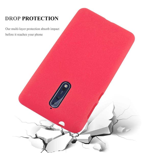 Nokia 8 2017 Skal Fodral Mobilskydd av flexibelt TPU-silikon