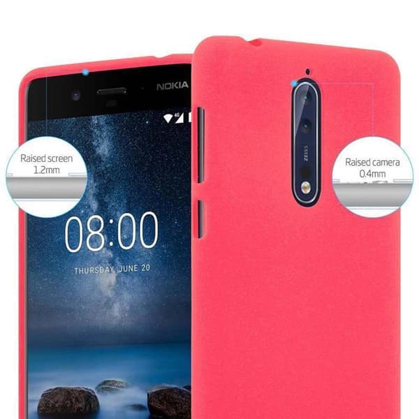 Nokia 8 2017 Skal Fodral Mobilskydd av flexibelt TPU-silikon