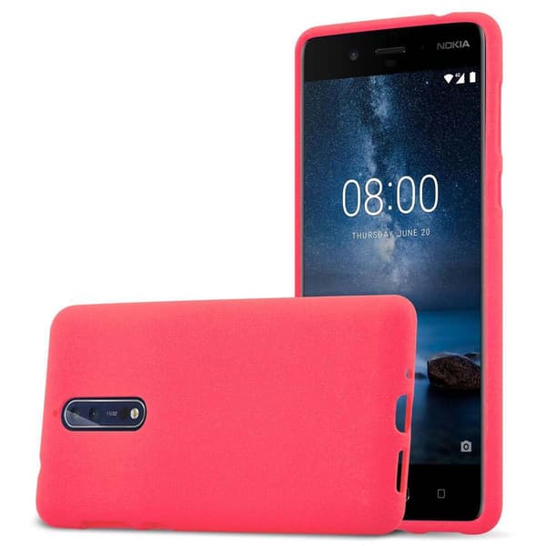 Nokia 8 2017 Skal Fodral Mobilskydd av flexibelt TPU-silikon