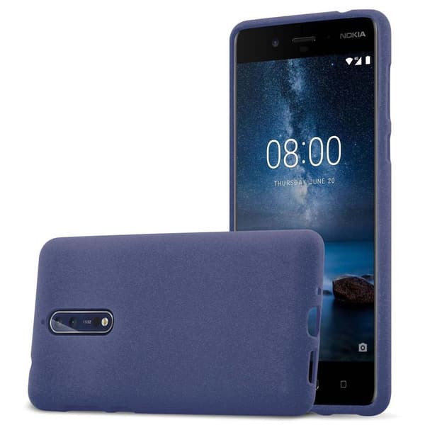 Nokia 8 2017 Skal Fodral Mobilskydd av flexibelt TPU-silikon