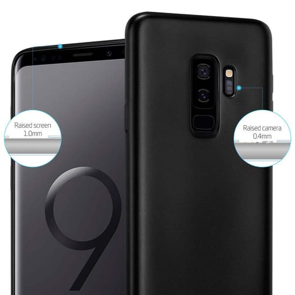 Deksel til Samsung Galaxy S9 PLUS Beskyttelsesdeksel laget av fleksibelt TPU-silikon