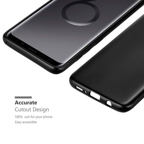 Deksel til Samsung Galaxy S9 PLUS Beskyttelsesdeksel laget av fleksibelt TPU-silikon