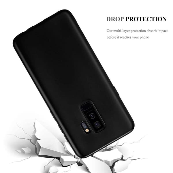 Deksel til Samsung Galaxy S9 PLUS Beskyttelsesdeksel laget av fleksibelt TPU-silikon