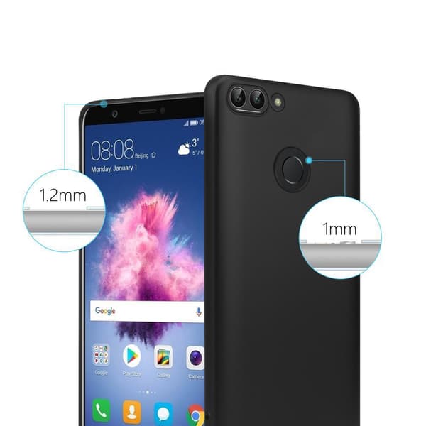 Deksel til Huawei P SMART 2018 / Enjoy 7S Beskyttelsesdeksel laget av fleksibelt TPU-silikon
