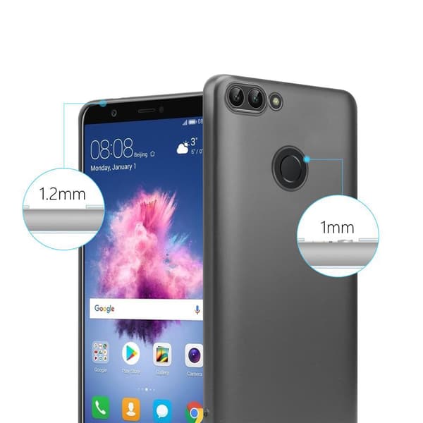 Deksel til Huawei P SMART 2018 / Enjoy 7S Beskyttelsesdeksel laget av fleksibelt TPU-silikon