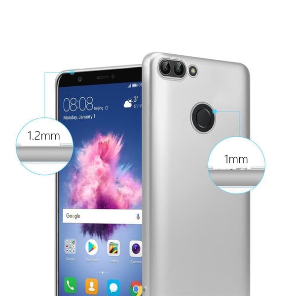 Deksel til Huawei P SMART 2018 / Enjoy 7S Beskyttelsesdeksel laget av fleksibelt TPU-silikon
