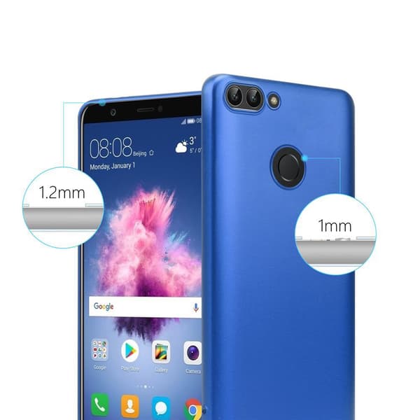 Deksel til Huawei P SMART 2018 / Enjoy 7S Beskyttelsesdeksel laget av fleksibelt TPU-silikon