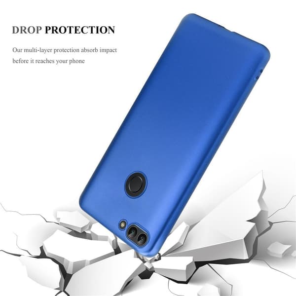 Deksel til Huawei P SMART 2018 / Enjoy 7S Beskyttelsesdeksel laget av fleksibelt TPU-silikon