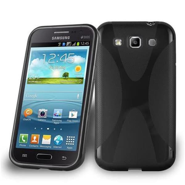Samsung Galaxy WIN Suojakuori Suojakotelo joustavasta TPU-silikonista X-Line-muotoilussa