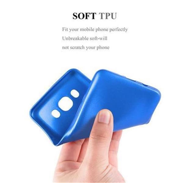 Samsung Galaxy J7 2016 Cover Etui Case (Blå)