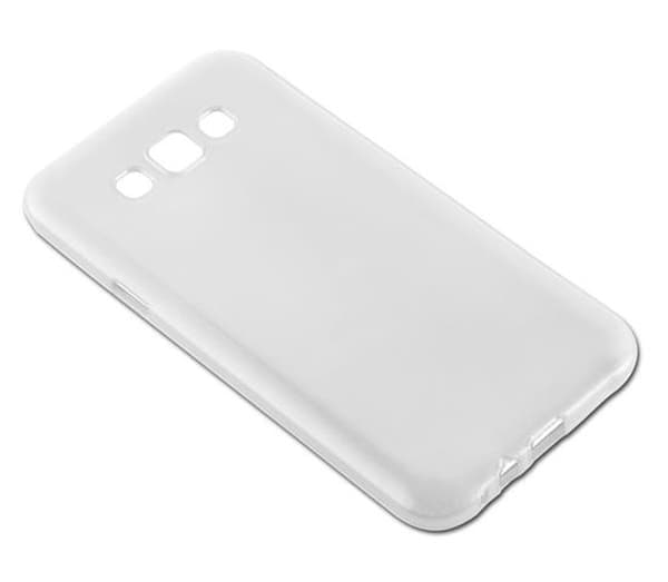 Samsung Galaxy E7 Suojakuori Suojakotelo joustavasta TPU-silikonista harjatulla muotoilulla