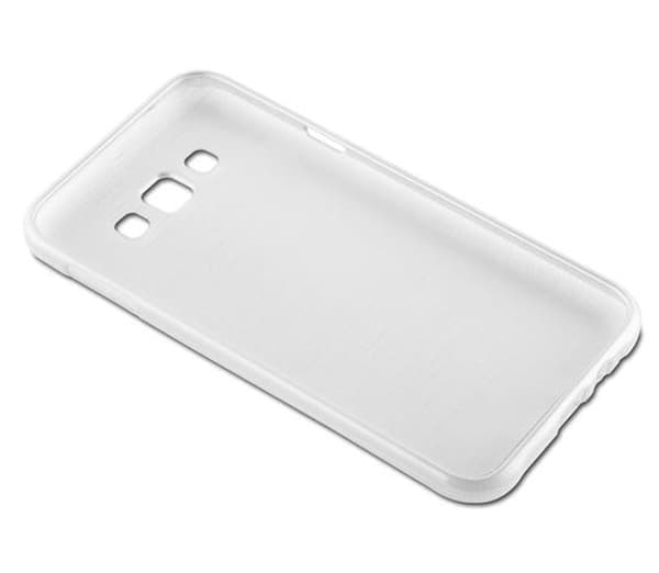 Samsung Galaxy E7 Suojakuori Suojakotelo joustavasta TPU-silikonista harjatulla muotoilulla