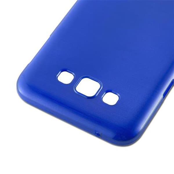 Samsung Galaxy E7 Suojakuori Suojakotelo joustavasta TPU-silikonista harjatulla muotoilulla