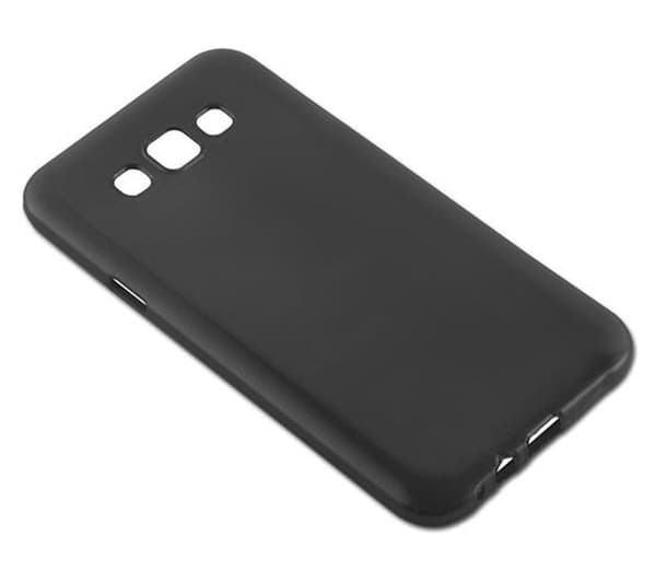 Samsung Galaxy E7 Suojakuori Suojakotelo joustavasta TPU-silikonista harjatulla muotoilulla