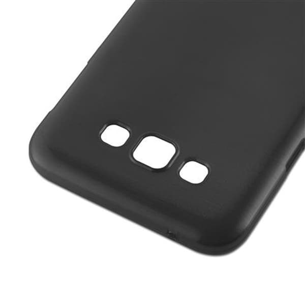 Samsung Galaxy E7 Suojakuori Suojakotelo joustavasta TPU-silikonista harjatulla muotoilulla