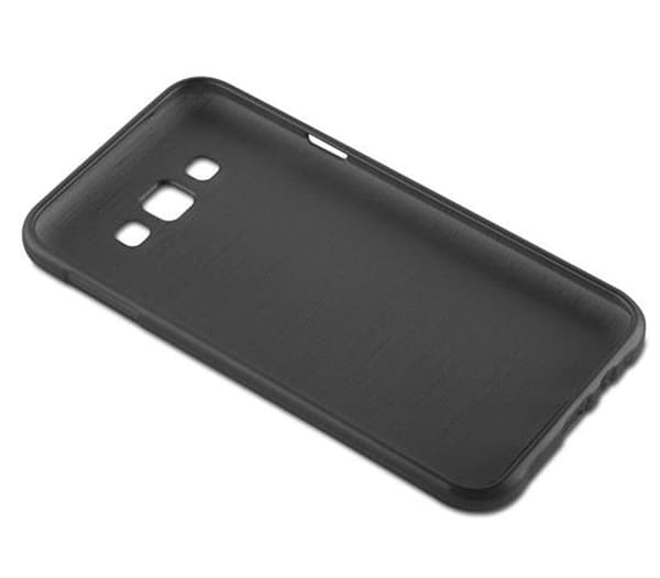 Samsung Galaxy E7 Suojakuori Suojakotelo joustavasta TPU-silikonista harjatulla muotoilulla