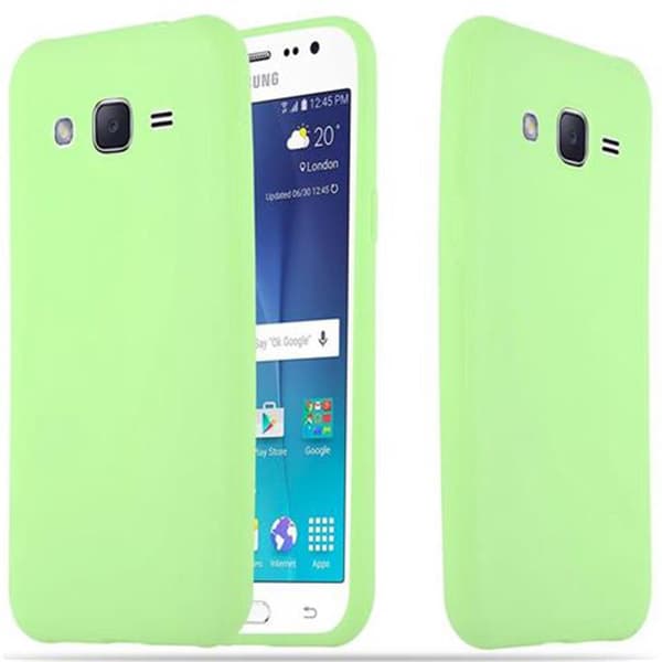 Samsung Galaxy J2 2015 Suojakuori Suojakotelo CANDY PASTELLIN VIHREÄ