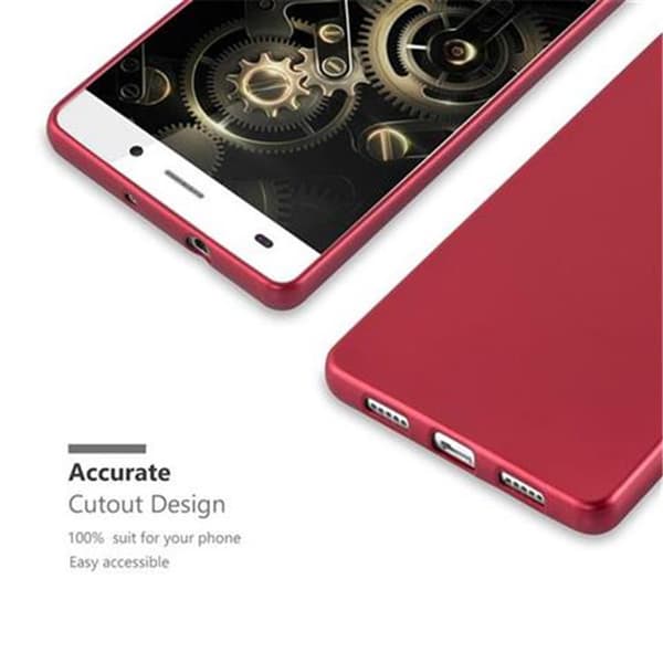 Deksel til Huawei P8 LITE 2015 Beskyttelsesdeksel laget av fleksibelt TPU-silikon