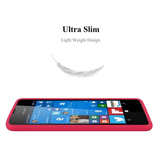 Nokia Lumia 550 Skal Fodral Mobilskydd av flexibelt TPU-silikon