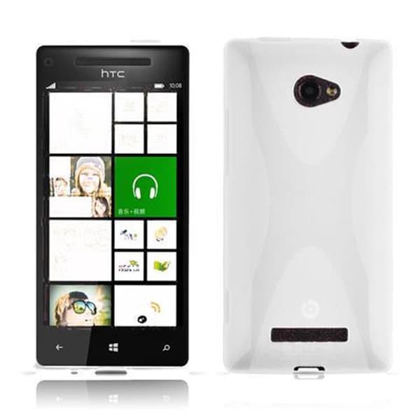 HTC Windows Phone 8X Skal Fodral Skal Mobilskydd av flexibelt TPU-silikon