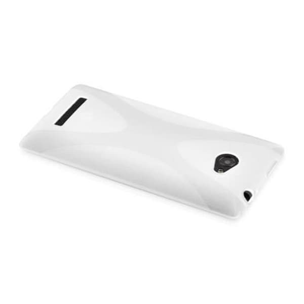 HTC Windows Phone 8X Suojakuori Suojakotelo joustavasta TPU-silikonista X-Line-muotoilussa
