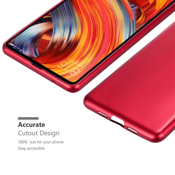 Deksel til Xiaomi Mi MIX 2 Beskyttelsesdeksel laget av fleksibelt TPU-silikon