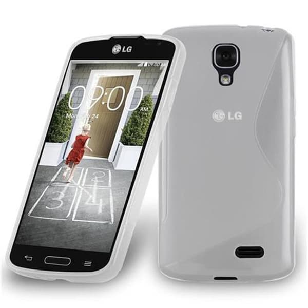 LG F70 Suojakuori Suojakotelo joustavasta TPU-silikonista S-Line-muotoilussa
