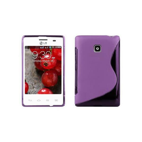 LG L3 II (1. SIM) Skal Fodral Skal Mobilskydd av flexibelt TPU-silikon Case Cover