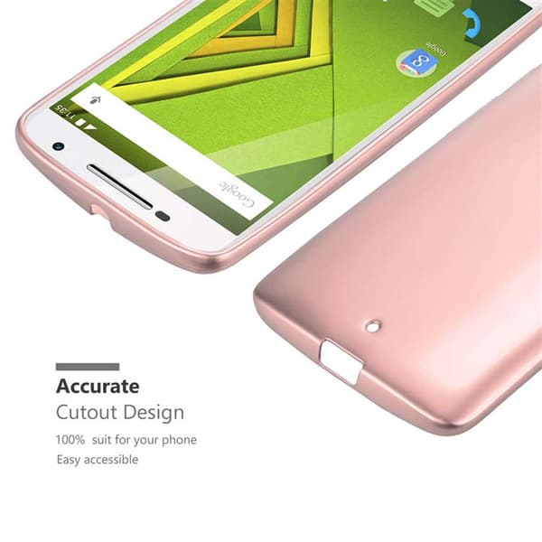 Motorola MOTO X PLAY Suojakuori Kotelo valmistettu joustavasta TPU-silikonista