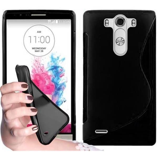 LG G3 Suojakuori Suojakotelo joustavasta TPU-silikonista S-Line-muotoilussa