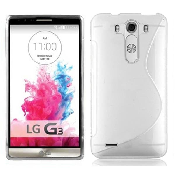 LG G3 Suojakuori Suojakotelo joustavasta TPU-silikonista S-Line-muotoilussa